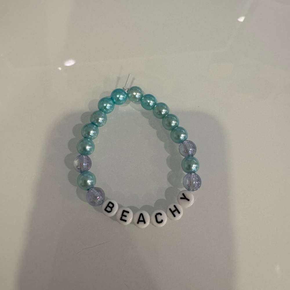 HOMEMADE BEADED BRACELET